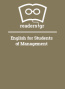 English for Students of Management