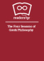 The Four Seasons of Greek Philosophy