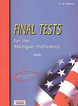 Final Tests for the Michigan Proficiency