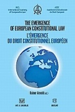 The Emergence of European Constitutional Law