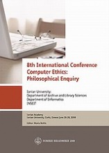 8th International Computer Ethics: Philosophical Enquiry Conference