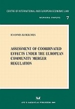 Assessment of coordinated effects under the European Community Merger Regulation