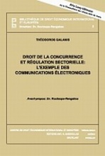 Droit de la concurrence et regulation sectirielle: L'exemple des communications electroniques