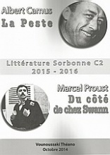 Littérature Sorbonne C2 2015 - 2016