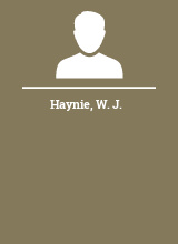 Haynie W. J.