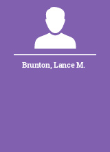 Brunton Lance M.