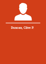 Duncan Clive P.