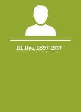 Ilf Ilya 1897-1937