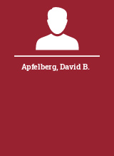 Apfelberg David B.