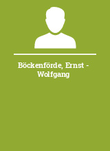 Böckenförde Ernst - Wolfgang