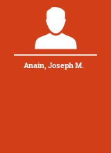 Anain Joseph M.