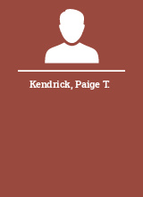 Kendrick Paige T.