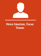 Pérez Sánchez Òscar Tomás