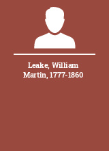 Leake William Martin 1777-1860