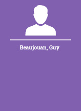 Beaujouan Guy