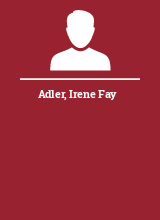 Adler Irene Fay