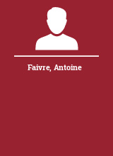 Faivre Antoine