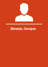 Mounin Georges