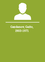 Gazdanov Gaito 1903-1971