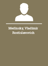 Medinsky Vladimir Rostislavovich