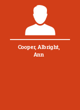 Cooper Albright Ann