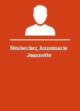 Neubecker Annemarie Jeannette