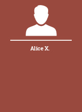 Alice X.