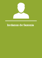 Iordanus de Saxonia