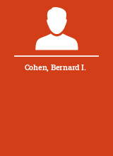 Cohen Bernard I.