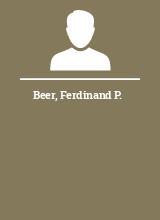 Beer Ferdinand P.