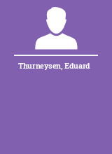 Thurneysen Eduard