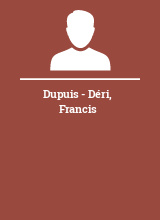 Dupuis - Déri Francis