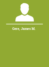 Gere James M.