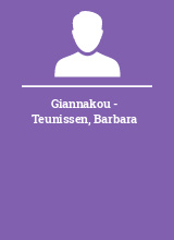 Giannakou - Teunissen Barbara