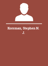 Korsman Stephen N. J.