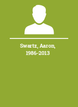 Swartz Aaron 1986-2013