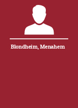 Blondheim Menahem