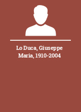 Lo Duca Giuseppe Maria 1910-2004