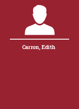 Carron Edith