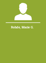 Rohde Marie G.