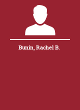 Bunin Rachel B.