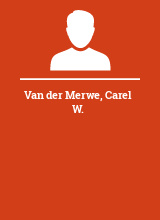 Van der Merwe Carel W.