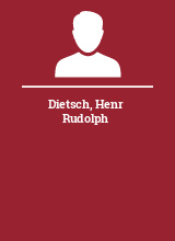 Dietsch Henr Rudolph