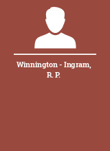 Winnington - Ingram R. P.