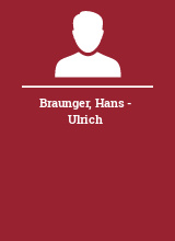 Braunger Hans - Ulrich