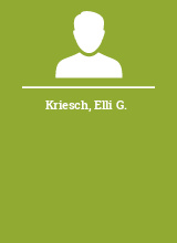 Kriesch Elli G.