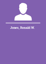 Jones Ronald W.