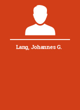 Lang Johannes G.