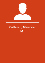 Cotterell Maurice M.