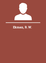 Ekman R. W.